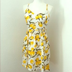 Lemon print dress 🍋